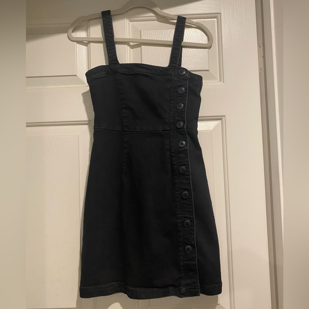 Ten Sixty Sherman denim jumper dress small